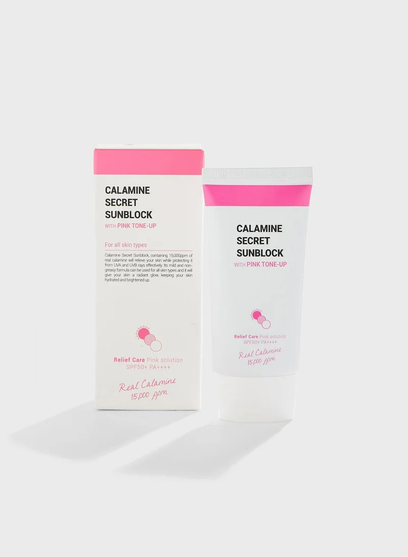 K-SECRET Calamine Secret Sunblock With Pink Tone U