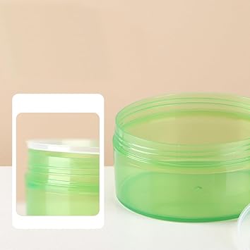 ASTRQLE 3 Pcs 300ml 10oz Plastic Cosmetic Jars Containers Leak Proof Lotion Container Lotion Jars Cream Containers with Lids WideMouth Refillable Storage Containers Body Butter Containers Pot Case Holder  - Image 5
