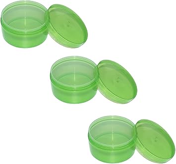 ASTRQLE 3 Pcs 300ml 10oz Plastic Cosmetic Jars Containers Leak Proof Lotion Container Lotion Jars Cream Containers with Lids WideMouth Refillable Storage Containers Body Butter Containers Pot Case Holder  - Image 1