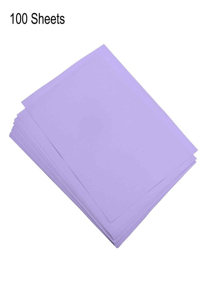 MECCANIXITY 100 Sheets Colored Copy Paper 8.3 x 11.7 Inch Printer Paper 80gsm Light Purple for Office Printing, Document Copying, Invitations, Forms, Art Projects - Image 3