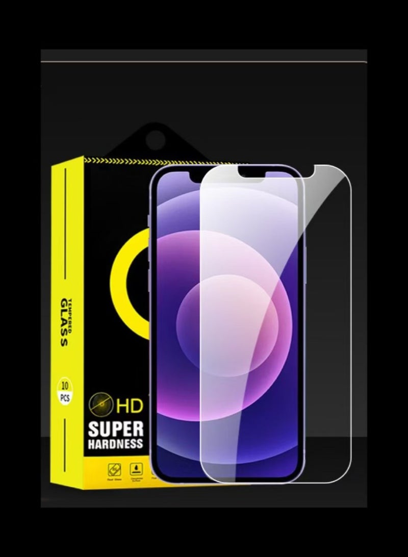 3 عبوات مصممة لهاتف iPhone 15 Pro Max، (6.7 بوصة) واقي شاشة من الزجاج المقسى، صديق للحافظة ومقاوم للغاية - Image 1