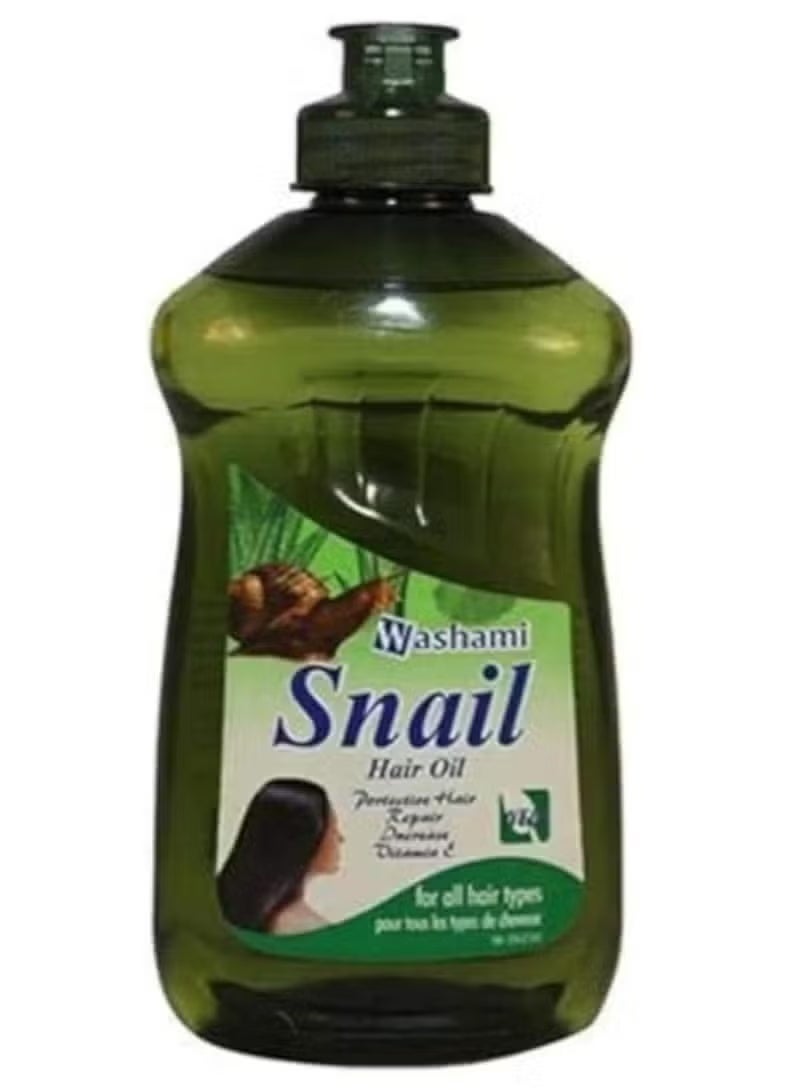 WASHAMI Snail oil for hair 210 ml - Image 2