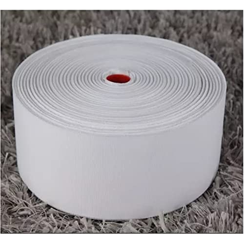 UNIQUELLA UNIQUELLA Curtain Tape Wide 4 Inch 25 Meters Thick Quality Non Woven Fabric Plain Curtain Tape for 20 Curtains 25 Meter White Without Holes Cut Holes As Per Requirement  - Image 2