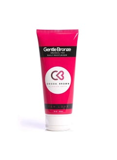 cocoa brown Cocoa Brown Gentle Bronze Gradual Tanning Lotion - Sunless Tanning Lotion for Face and Body - Moisturizing Self Tanning Lotion (7 fl oz) 