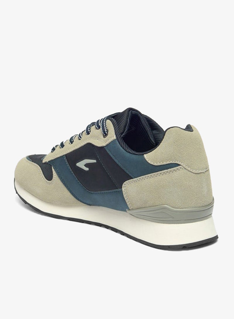 Dash Men's Colourblock Sports Shoes with Lace-Up Closure - Image 2