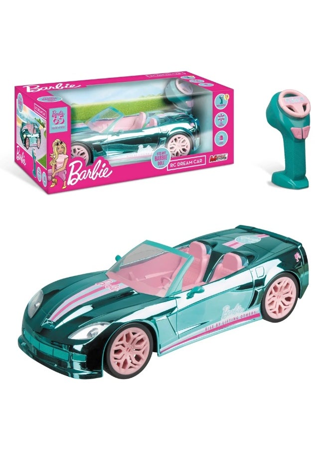 Barbie Barbie 65th Anniversary Mondo Motors Remote Control Dream Car (40 x 17.5 x 12.5 cm, Turquoise)  - Image 2