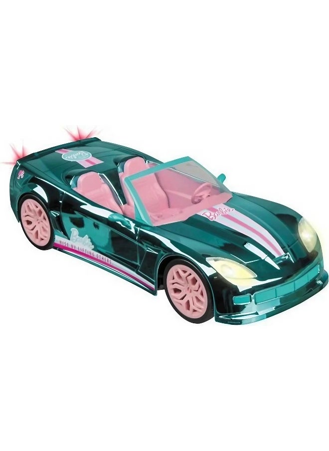 Barbie Barbie 65th Anniversary Mondo Motors Remote Control Dream Car (40 x 17.5 x 12.5 cm, Turquoise)  - Image 3