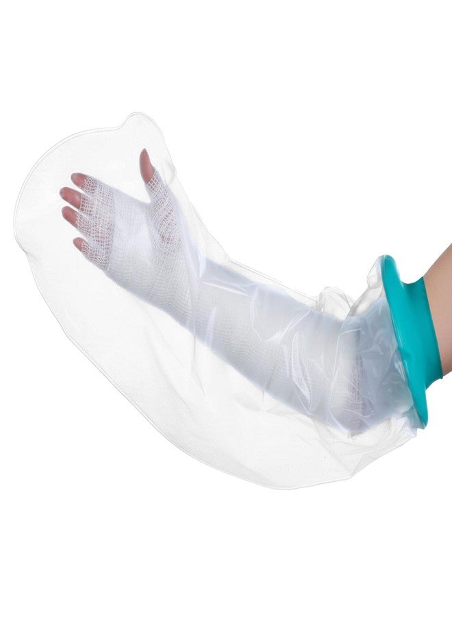 Aeaocvo Cast Covers for Shower Arm, Waterproof Arm Cast Covers for Shower Adult, Reusable Comfortable Watertight Protection, Bandage Sleeve Bags for Hands, Fingers, Wrists, Elbow - Image 1