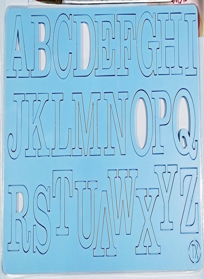 Cake Decor Capital Letter Alphabet Letter Acrylic DIY Stamp Embossed Fondant Cake Decorating TXHMI-201 - Image 2