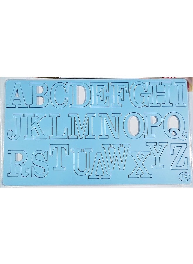 Cake Decor Capital Letter Alphabet Letter Acrylic DIY Stamp Embossed Fondant Cake Decorating TXHMI-201 - Image 1