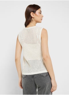 ONLY Onlannasofia Life Sl Vest Knt  - Image 2