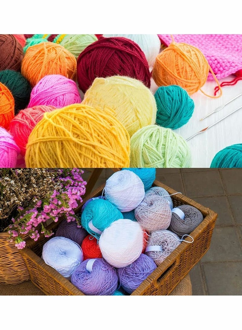 Y&D Crochet Hook Set, 8 Pcs Handle Hooks Knitting Needle Golden Alumina Double End Crocheting and Set Weave Craft DIY Sewing Accessory - Image 5