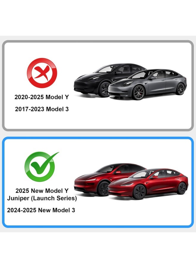 Oasisgalore Car Phone Mount Holder for 2025 Tesla Model 3，Silicone Smartphone Bracket for 2024 2025 Tesla Model 3 New Model Y Juniper Accessories - Image 2