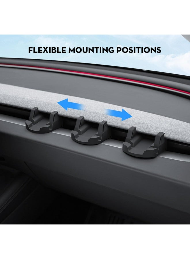 Oasisgalore Car Phone Mount Holder for 2025 Tesla Model 3，Silicone Smartphone Bracket for 2024 2025 Tesla Model 3 New Model Y Juniper Accessories - Image 5