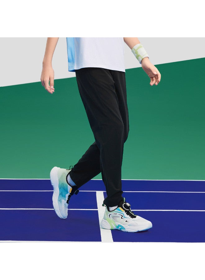 XTEP Lightweight C Pants】breathable Spring/autumn 2025 New Collection Unisex Woven Sports Pants For Boys - Kids - Image 3