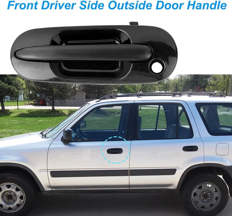HHCSOP Front Left Door Handle for Honda CR-V 1997-2001 - Image 2