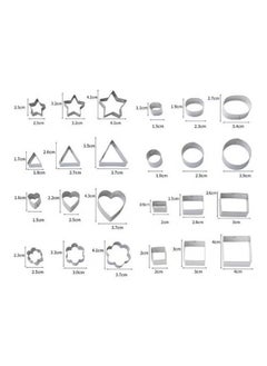 24 Pieces Of Stainless Steel Biscuit Chocolate Cake Mold Baking Set Diy Pattern Kitchen Tools - pzsku/Z70832D72D916967966F8Z/45/_/1726107408/1c94477c-785b-4763-aec8-3e390ae2408e