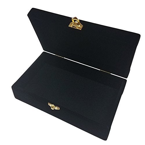 Marion Double 9 Domino Set 55 Tiles Jumbo Tournament Professional Size with Spinners in Elegant Velvet Storage Box White - Image 5