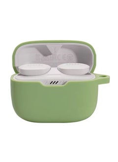 Case Cover For JBL T230NC TWS Wireless Earphone Silicone Protective Case Matcha Green