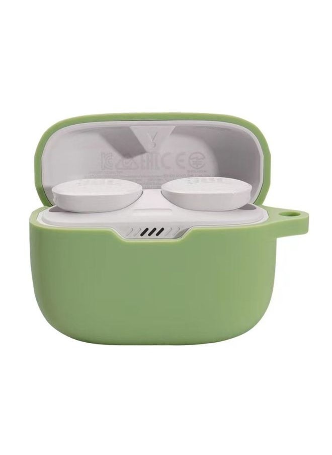 Generic - Case Cover For JBL T230NC TWS Wireless Earphone Silicone Protective Case Matcha Green - Image 1