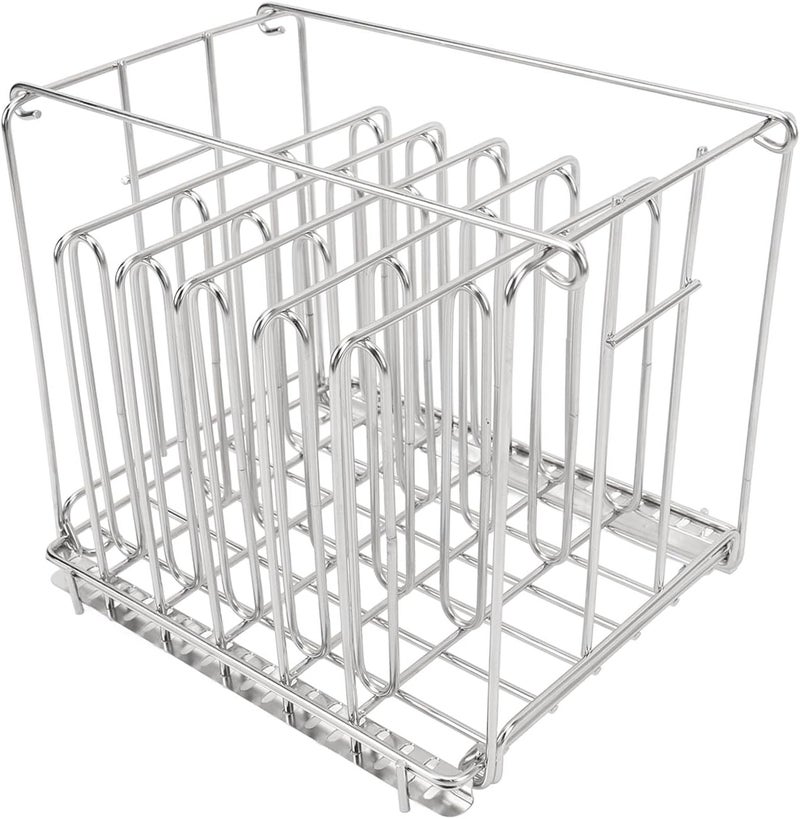Yechiry Slow Cooker Rack Large Capacity Folding Stainless Steel Divider for Professional Chefs 7.5x6.7x7.3in - Image 2