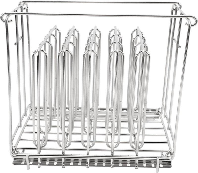 Yechiry Slow Cooker Rack Large Capacity Folding Stainless Steel Divider for Professional Chefs 7.5x6.7x7.3in - Image 1
