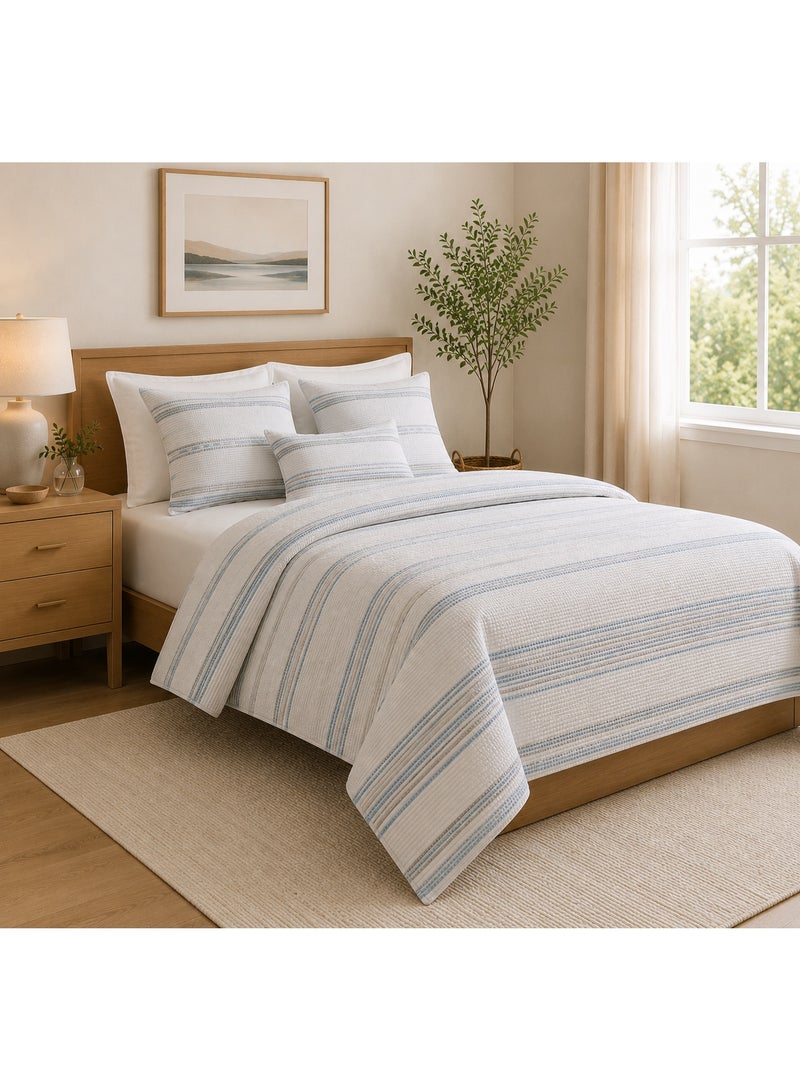 Home auraa Harmony 3 pcs comforter set with pillow cover - 160 x 200 cm - Image 2