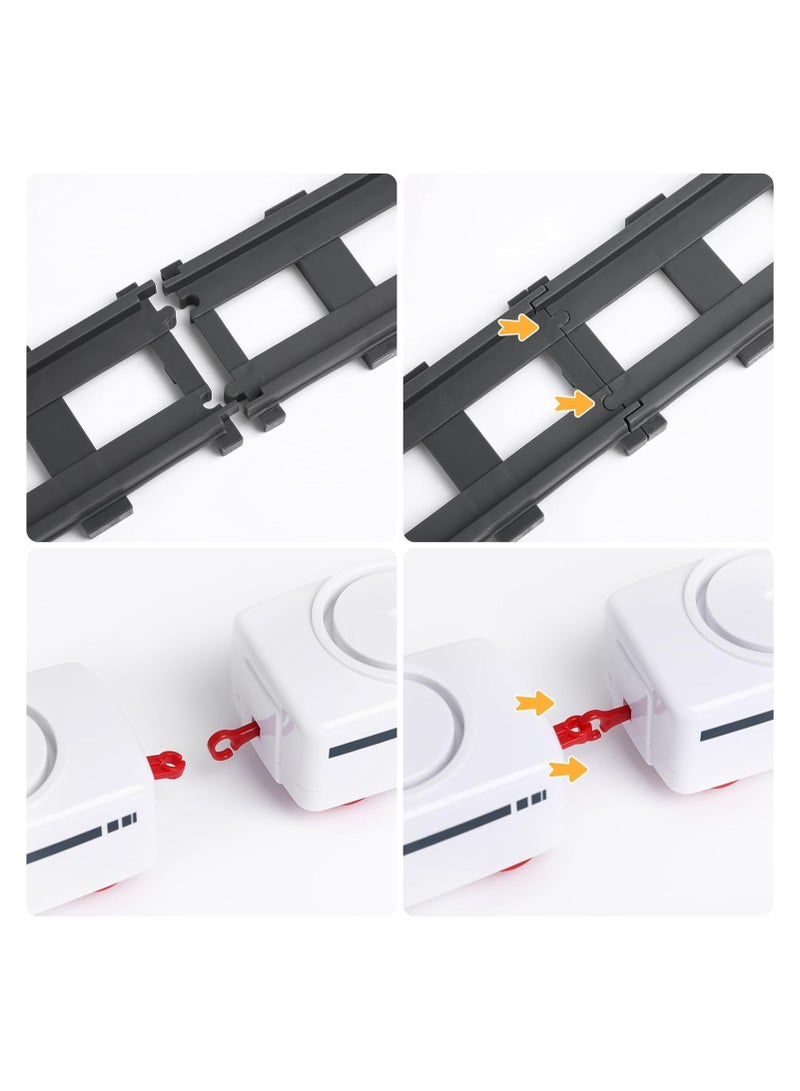 Sushi Train Toys - Child Day Rotating Sushi Bar Train Goes Around Train Toys Japanese Sashimi Plates Sushi Serving Tray for Child Days of Week DIY Sushi Making Supplies  - Image 3