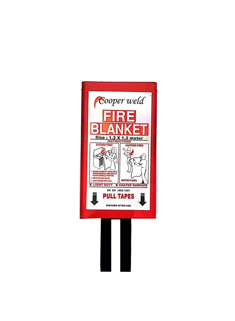 Kitchen Fire Blanket 1.2 x 1.2 Meter  - Image 1