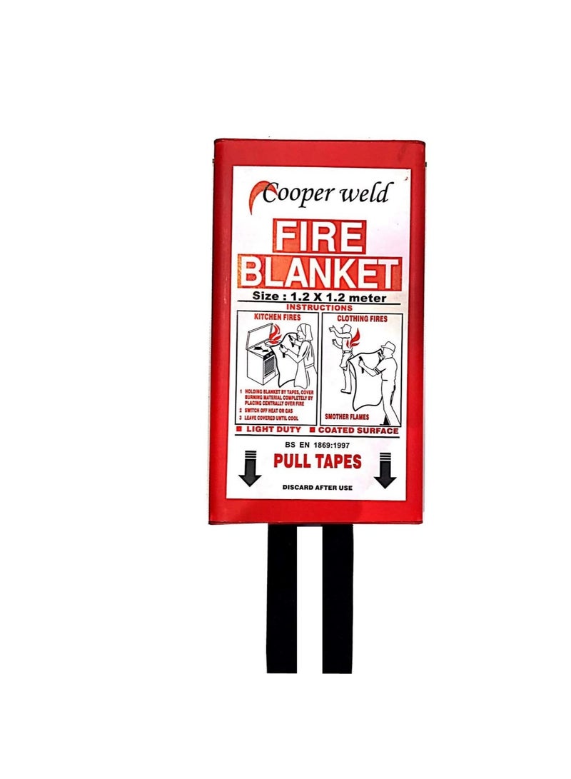 Kitchen Fire Blanket 1.2 x 1.2 Meter  - Image 3