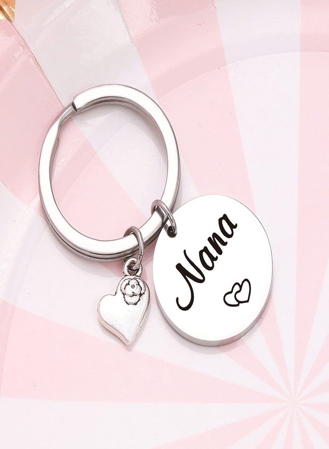 Nothers RSZOTW Nana Birthday Keychain For Grandma Gifts - Mothers Day Jewelry For Nana, Gigi, Granny Gifts - Nan Jewelry For Mamaw, Grandmom, Abueltie, Mom Keychain - Image 4