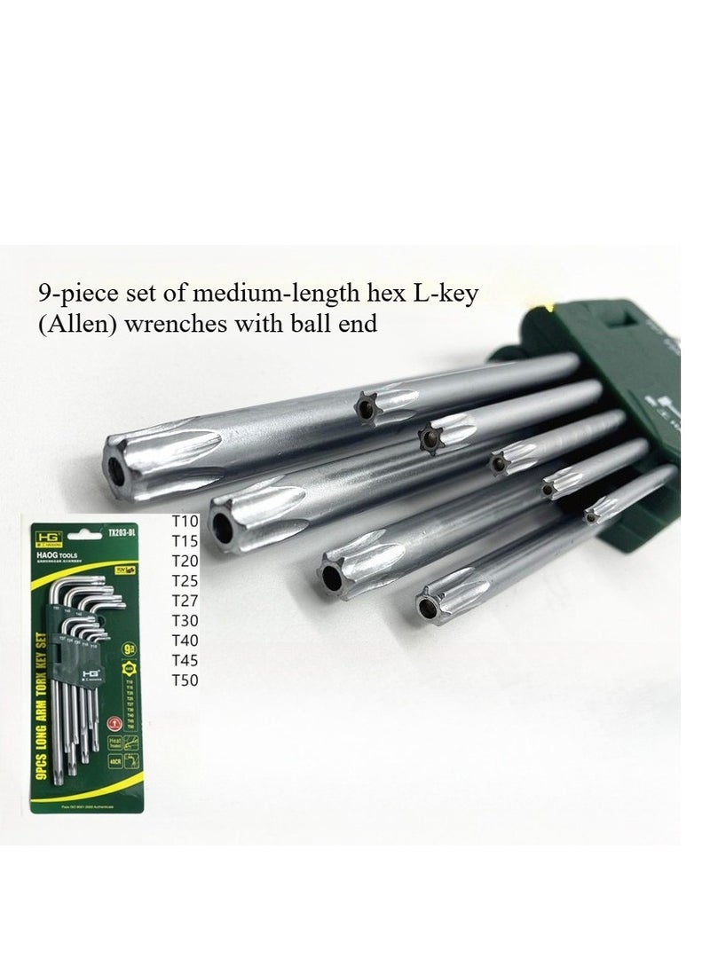 9-Piece Allen Wrench Set - Image 2