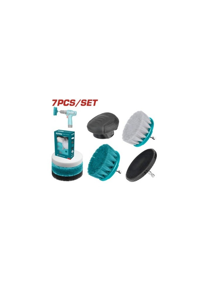 TOTAL 7 PCS Cleaning Brush Set TACB0701 - Image 4