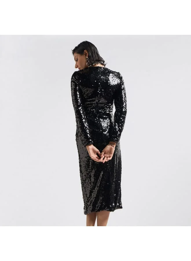 Splash FAV Sequin Cocktail Dress