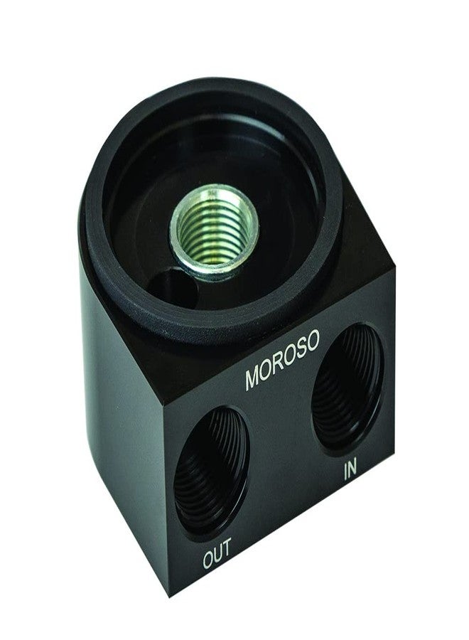 Moroso 23694 13/16"-16 Thread Universal Oil Cooler Sandwich Adapter