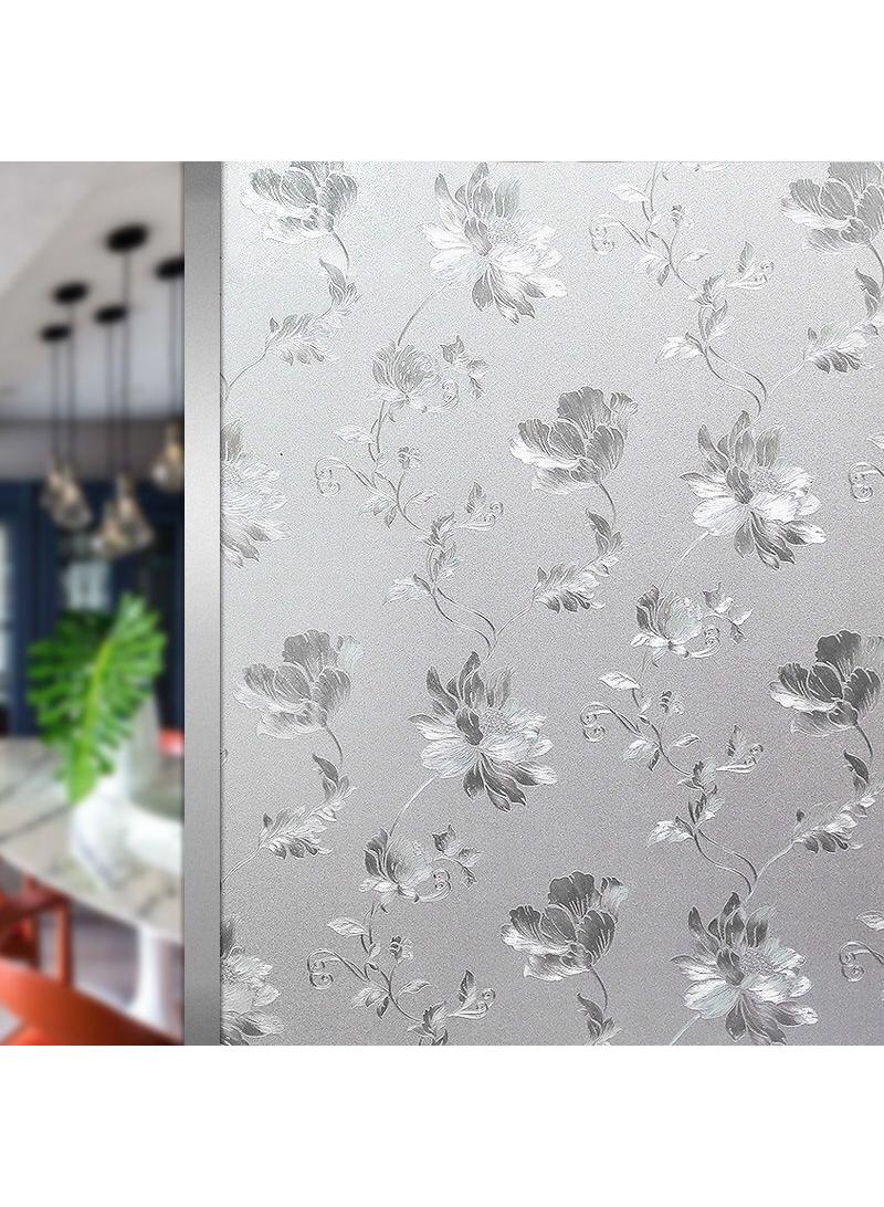 الأزرق جي دبليو 90 سم*3م زجاج نافذة حمام زجاج نافذة المطبخ ملصق بلوري متجمد 90 سم*3م - Image 2