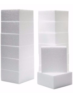 Foam Blocks for Crafts, Polystyrene Squares for DIY Sculptures, Art Supplies, White, Pack of 14 (Size -10x10x4cm) - pzsku/Z7083BE39B32701FDFB14Z/45/_/1706277768/6cd6cbba-de74-4eb5-b7e8-95eed4e8218e