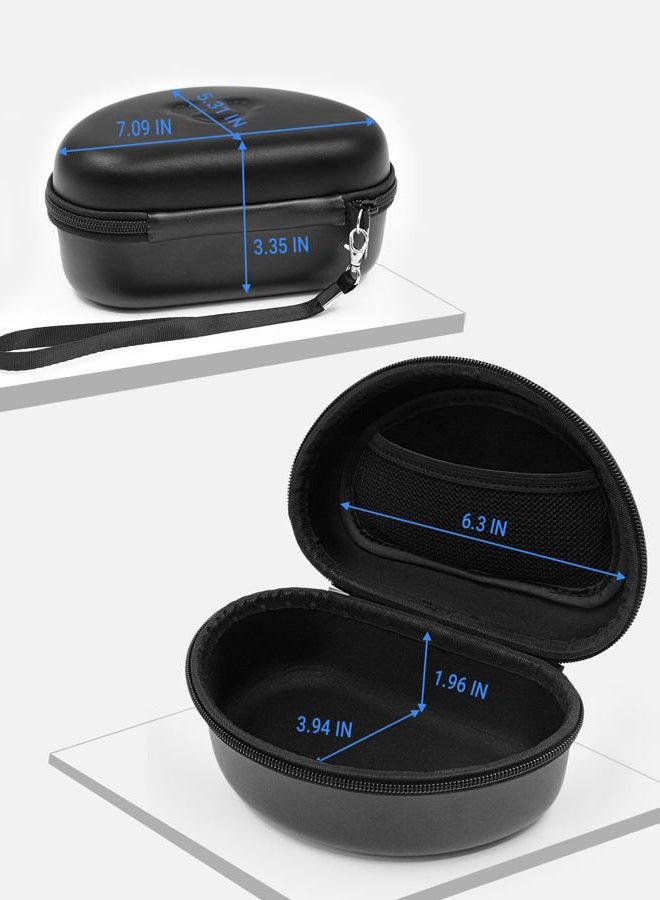 stukcaze Hard Headphone case for Beats Studio Pro, Solo 3, Studio 3, Solo 2,Over Ear Headphone Carrying Case with Storage Cable Bag Strap for Travel - Image 5