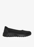 SKECHERS BLACK MESH/ KNIT/ DURALEATHER