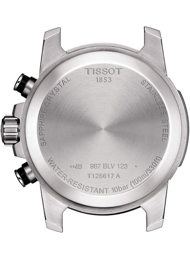 TISSOT Supersport Men's Swiss Quartz Watch 45.5mm T125.617.11.051.00 - Image 3