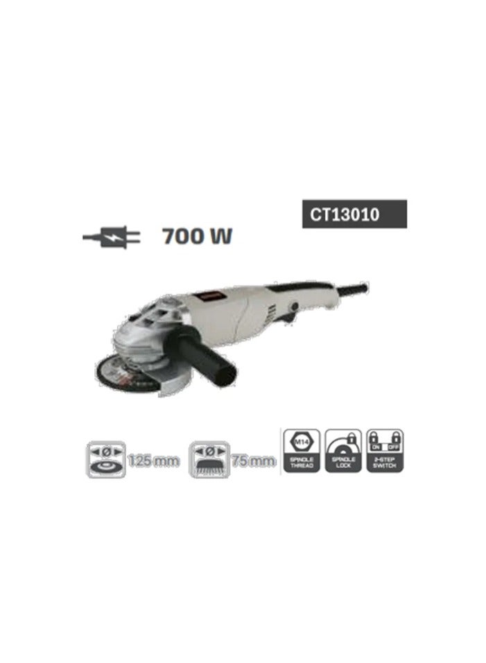 CROWN CT13010 Angle Grinder 5 - 125mm - 700W - Image 2