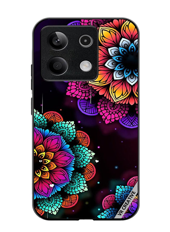 VR CREATIVE Protective Case Cover For Xiaomi Poco X6 Flowers Design Multicolour - Image 1