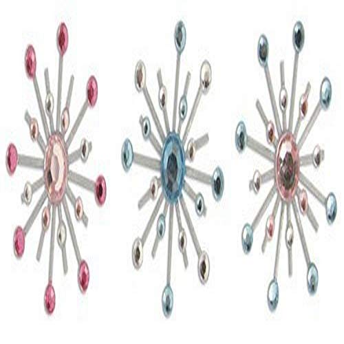 Karen Foster Design Sparkle Burst Brads Embellishments, 6 Stardust - Image 2