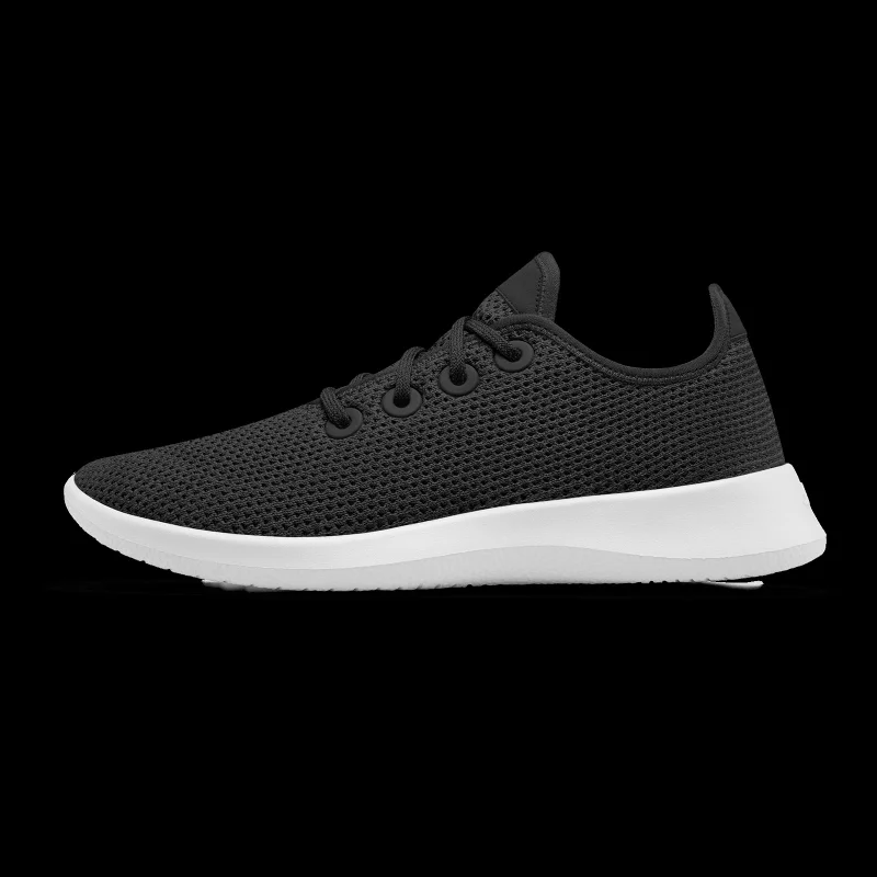 Men's Tree Runner - Jet Black (White Sole)