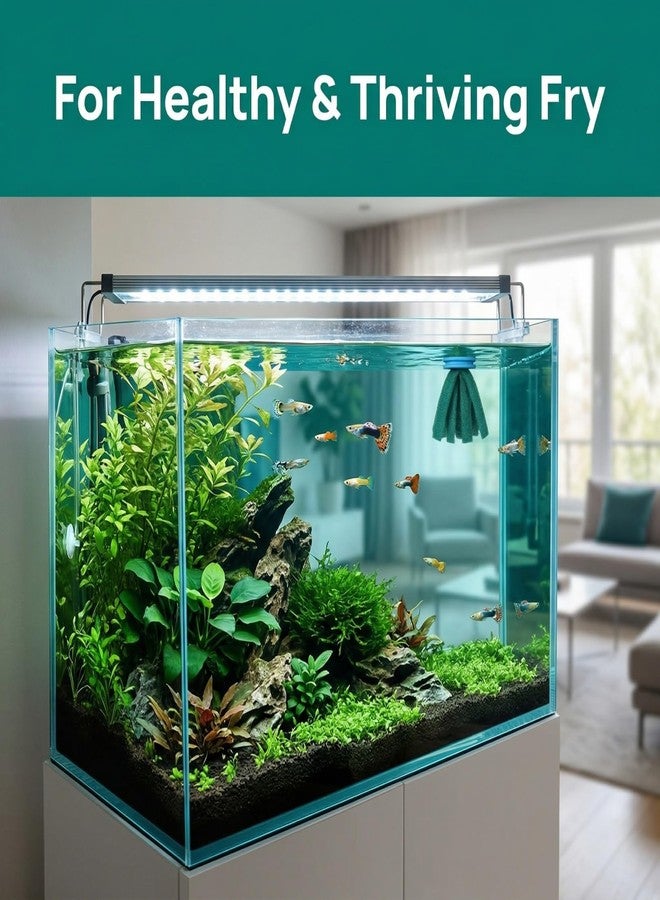 Sewroro 10pcs Fish Spawning Mops: Floating Egg Collector for Aquarium Tanks - Soft Sponge Breeding Grass for Fry Protection and Fish Farming Supplies - Image 2