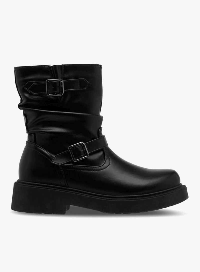 Flora Bella By Shoexpress Women Zip Closure Ankle Boots - Image 3