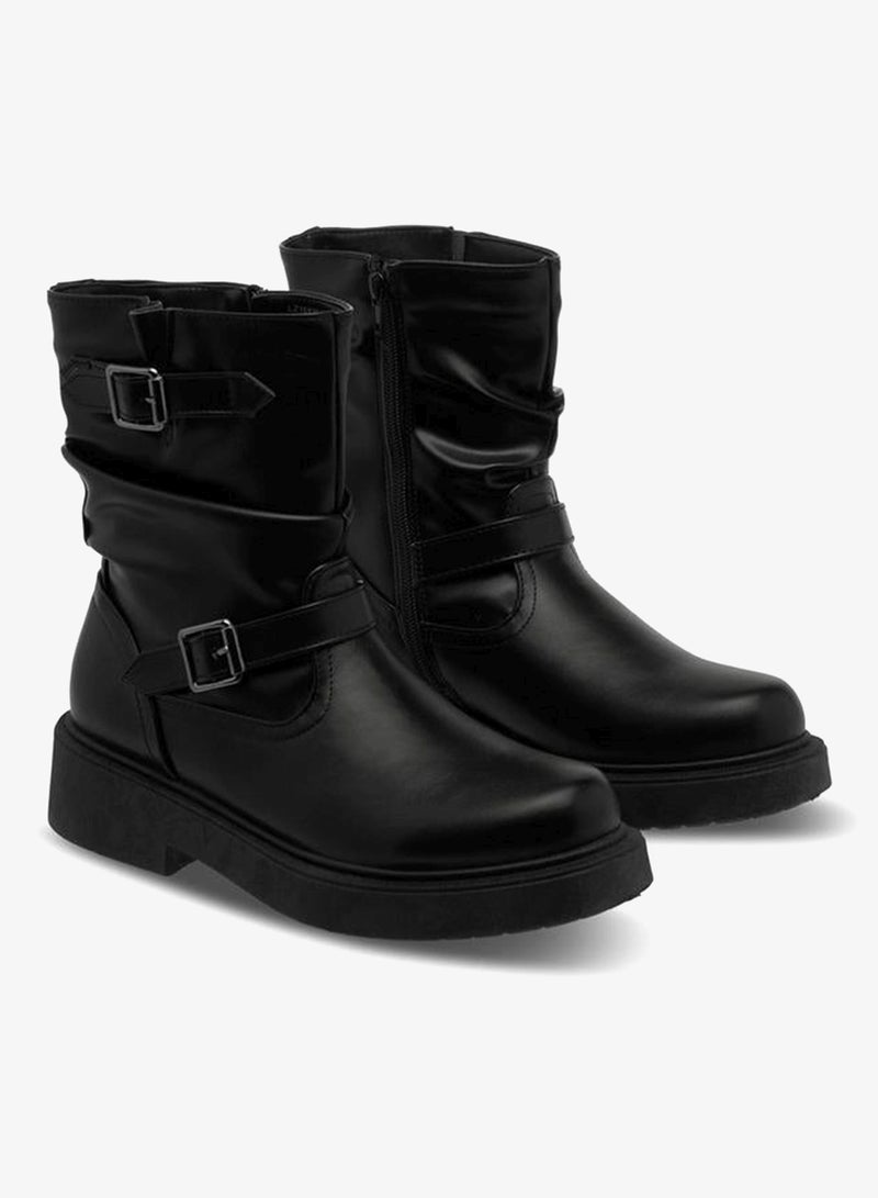 Flora Bella By Shoexpress Women Zip Closure Ankle Boots - Image 2