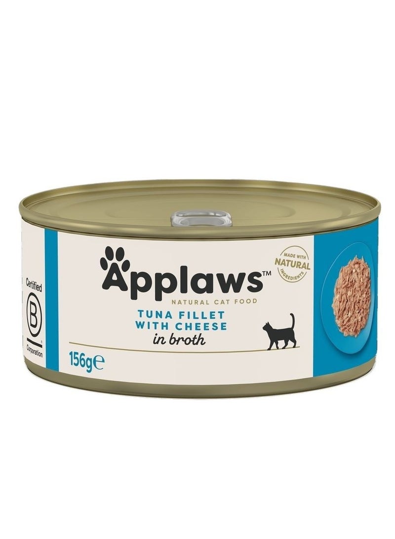 Applaws Cat Tuna with Cheese Wet Food Tin 156G - Image 1