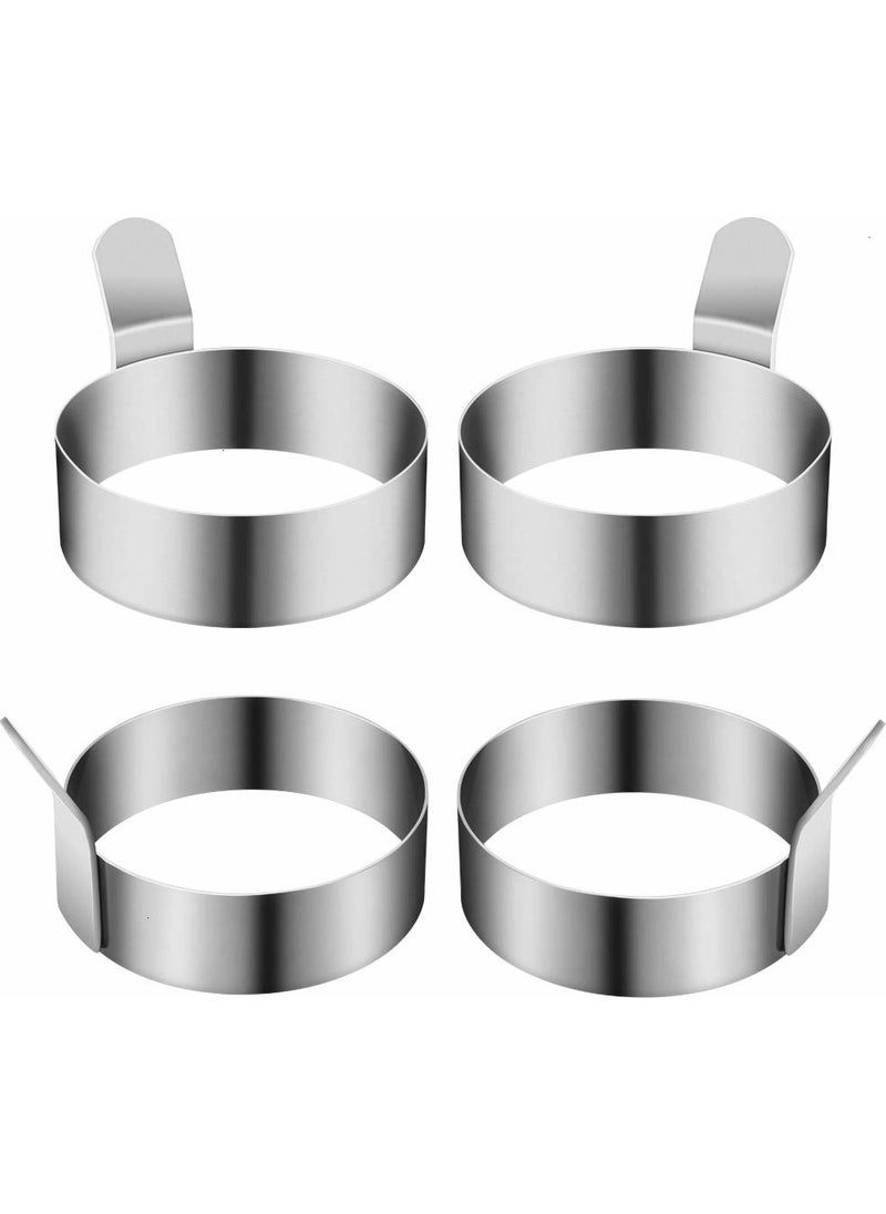 Nar Kalıp - Narkalıp Round Omelet and Crepe Baking Mold 4 Pieces Width-7.5cm - Image 1