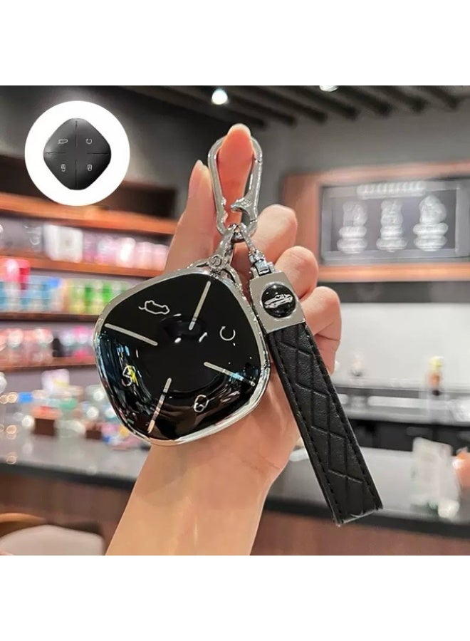 For Jetour DASHING X-1 Plus Car Key Case With Pendant Remote Key Protection Shell Fob - Image 3